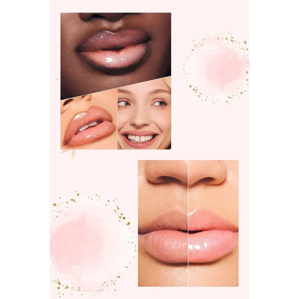 Half Magic - Magic Drip Lip Gloss - Y2K Cherub Pink Shimmer *NIB!*